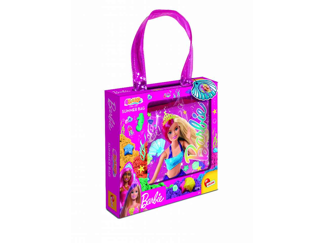 Barbie sand beach 500gr in shopper summer bag91959