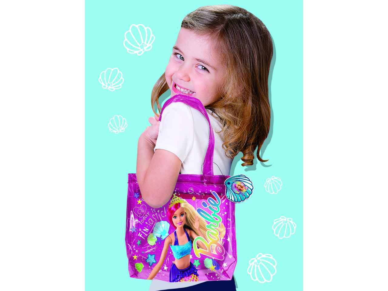 Barbie sand beach 500gr in shopper summer bag91959