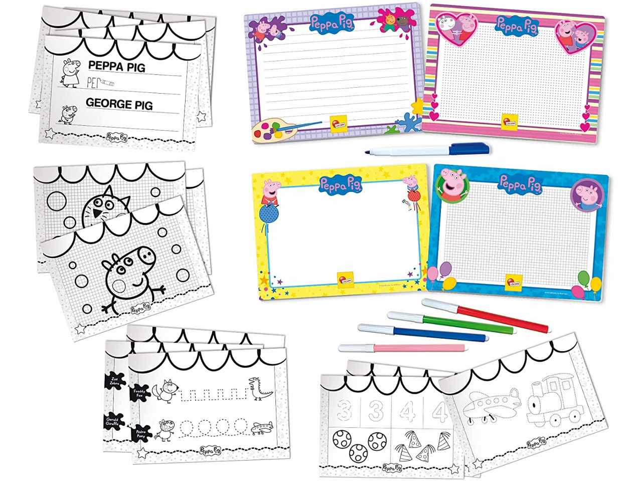 Peppa pig scuola di disegno       92215