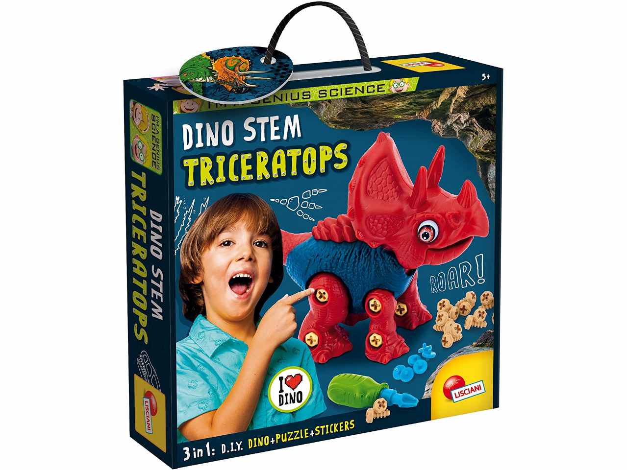 I'm a genius dino stem triceratopo92420