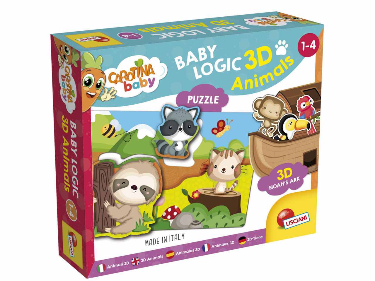 Carotina baby logic 3d animali    92536