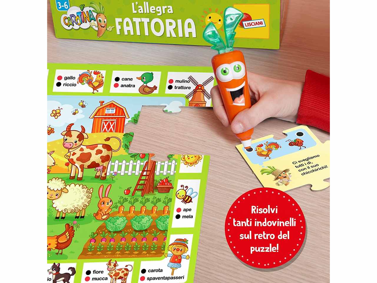 Carotina penna parlante blister allegra