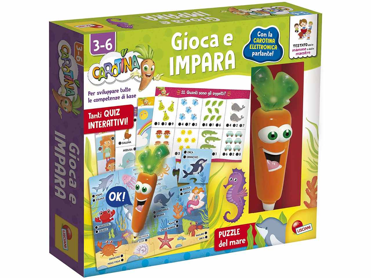 Carotina penna parlante blister  bimbo