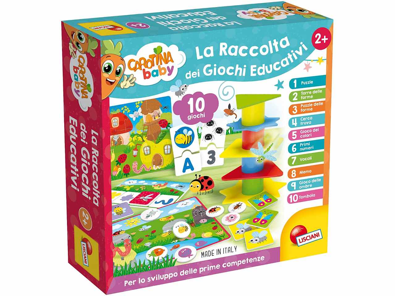 Carotina  raccolta giochi ed.baby95117