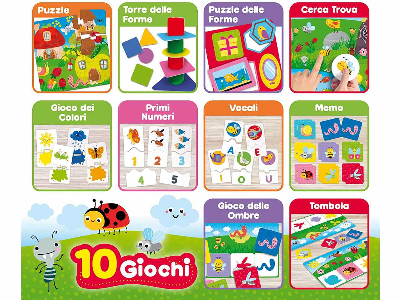 Carotina  raccolta giochi ed.baby95117