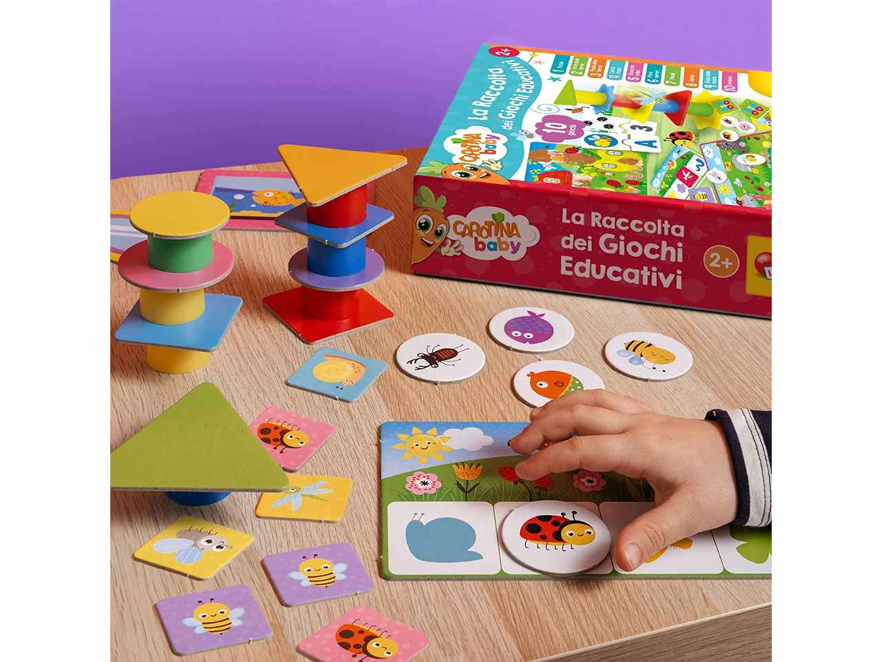Carotina  raccolta giochi ed.baby95117