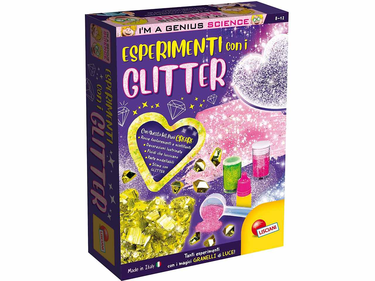 I'm a genius esperimenti glitter 95407