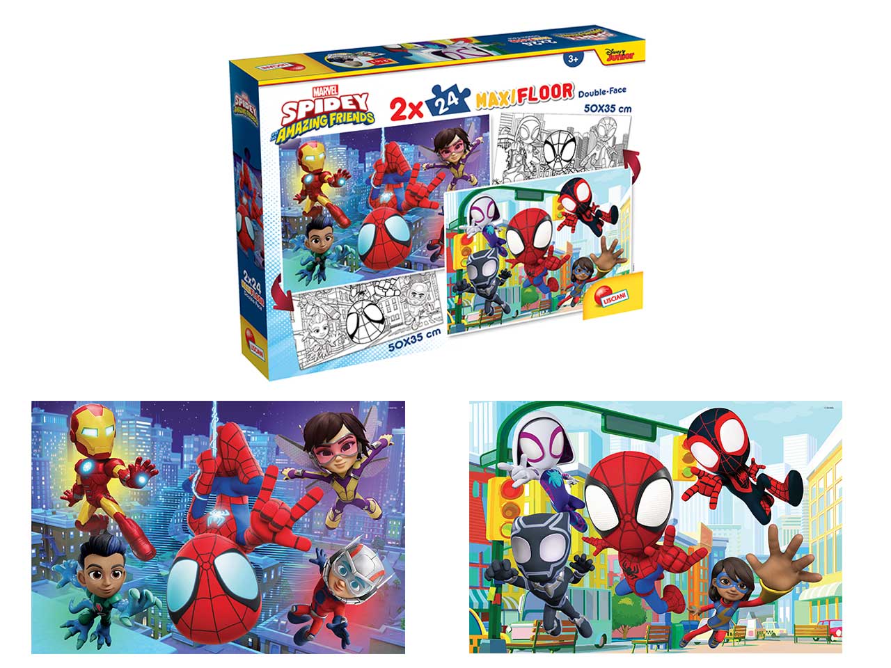 Marvel puzzle df maxi floor  2 x 24 spidey