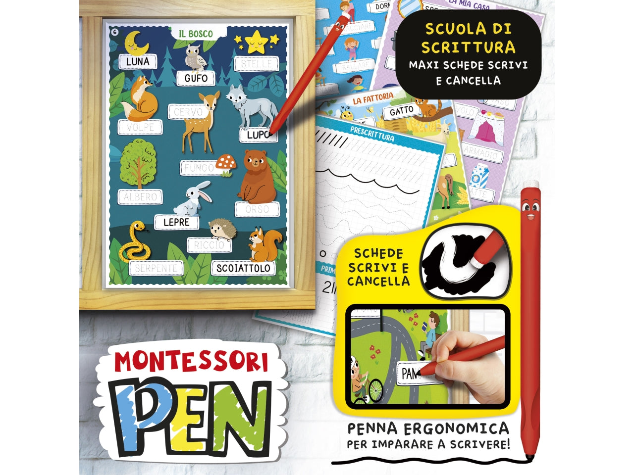Montessori pen super scuola