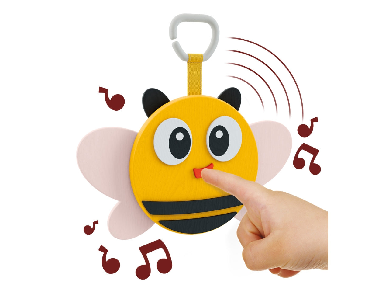 Montessori wood musichini bee