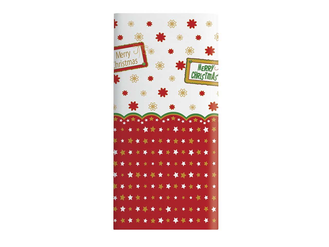 Tovaglia intissée 120x180cm decoro pupazzo di neve