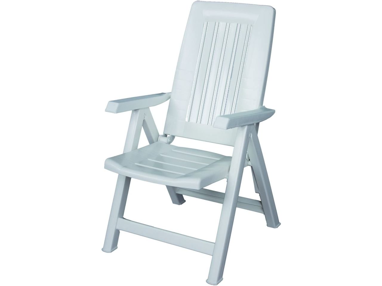 Poltrona diana bianca 5 posizioni 67x60x107cm