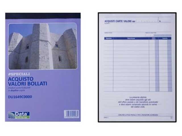 Blocco copia commissione 50x2 aut. du16721c000