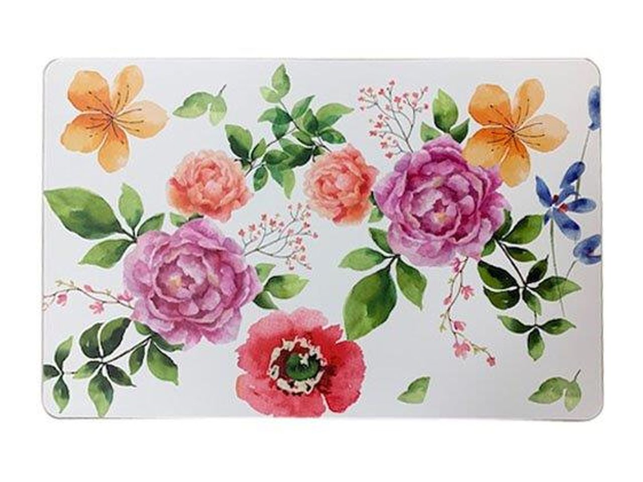 Tovaglietta in plastica 45x30cm con motivo floreale