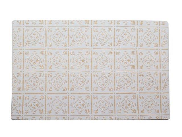 Tovaglietta bamboo bianca 55492