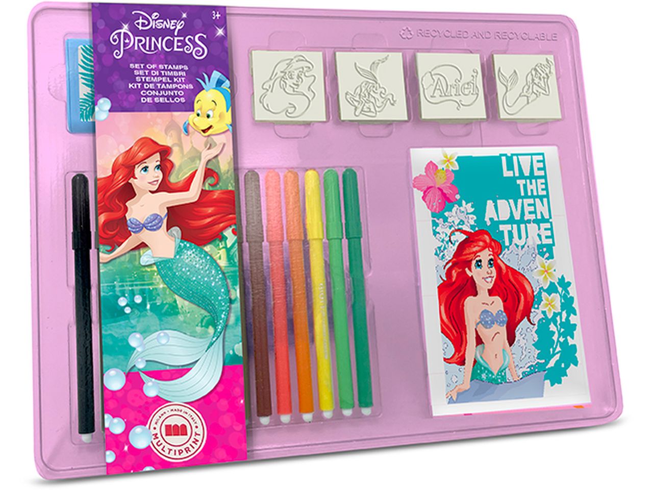 Color explosion small the little mermaid