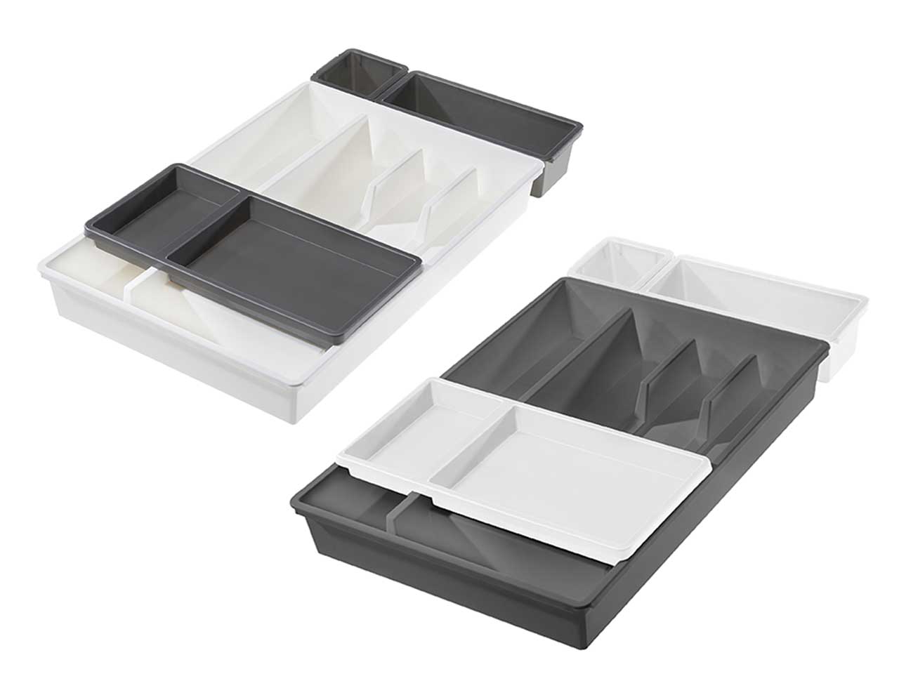 Portaposate linea bella misura 40x60cm - il set comprende 4 scomparti