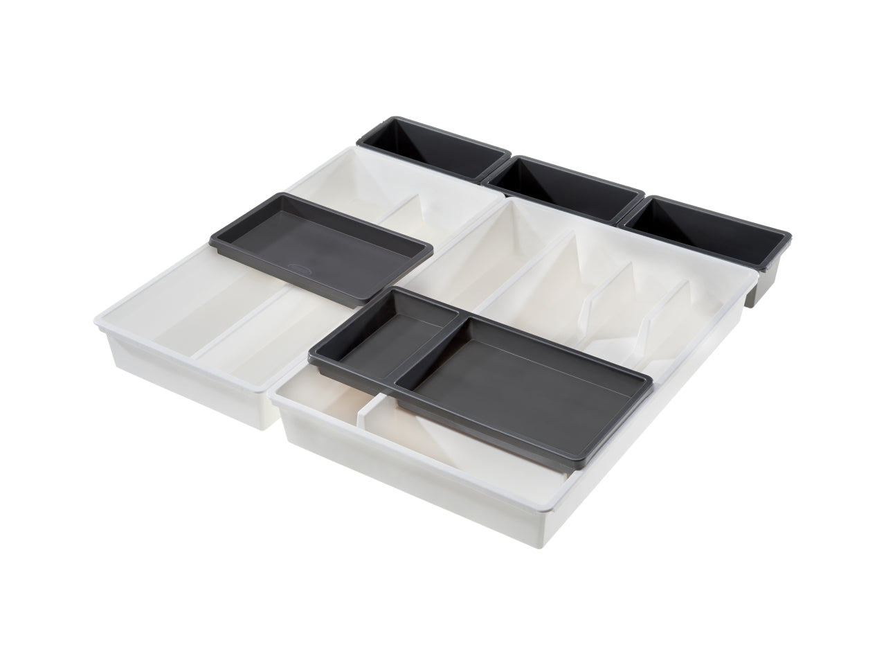 Portaposate linea bella misura 60x60cm - il set comprende 7 scomparti
