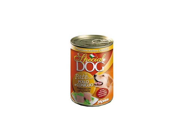 Special dog pate' 400gr pollo/coniglio