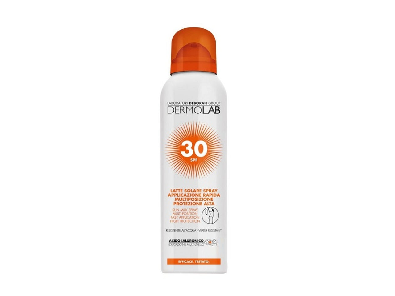 Dermolab sun latte solare spray brume spf30 150ml