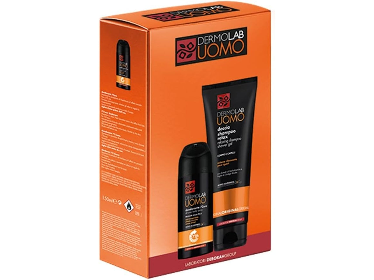 Dermolab uomo docciashampoo 250ml+deodorante 150ml