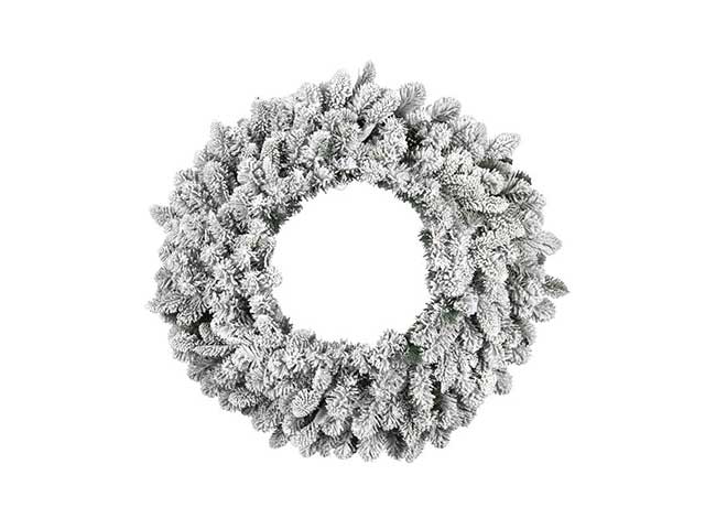 Corona floccata 60cm 81rami 008546 $