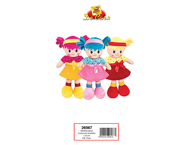 Bambola pezza 35cm 26967