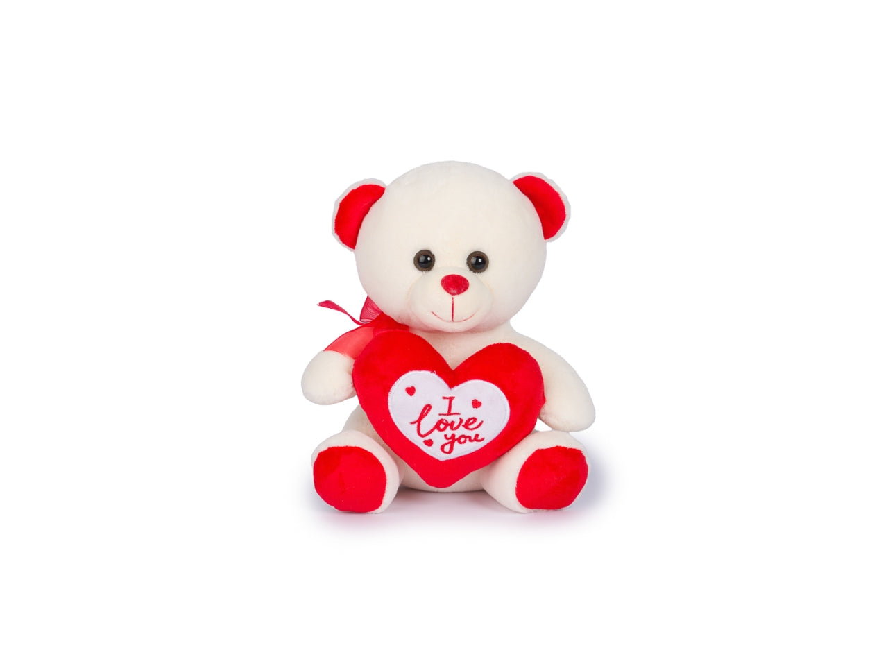Peluche orso 23cm con cuore love