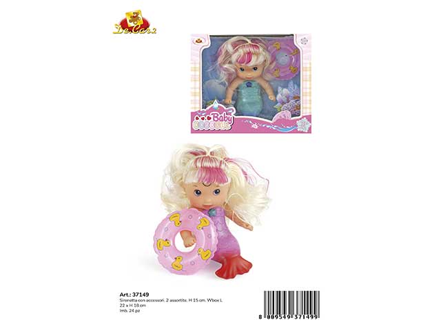 Baby sirenetta 15cm c/acc.37149