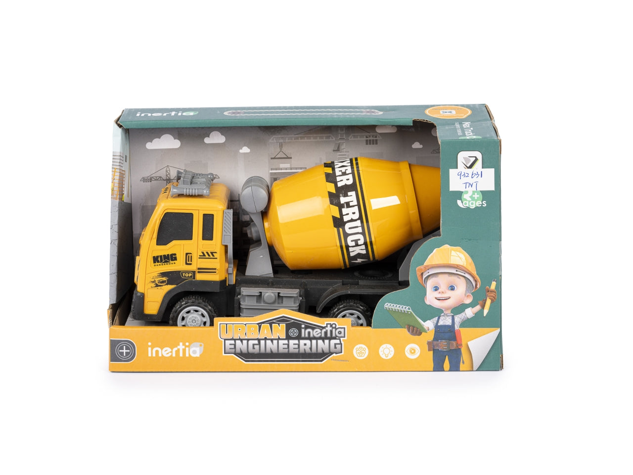 Mezzi da lavoro a frizione - disponibile in 4 assortimenti