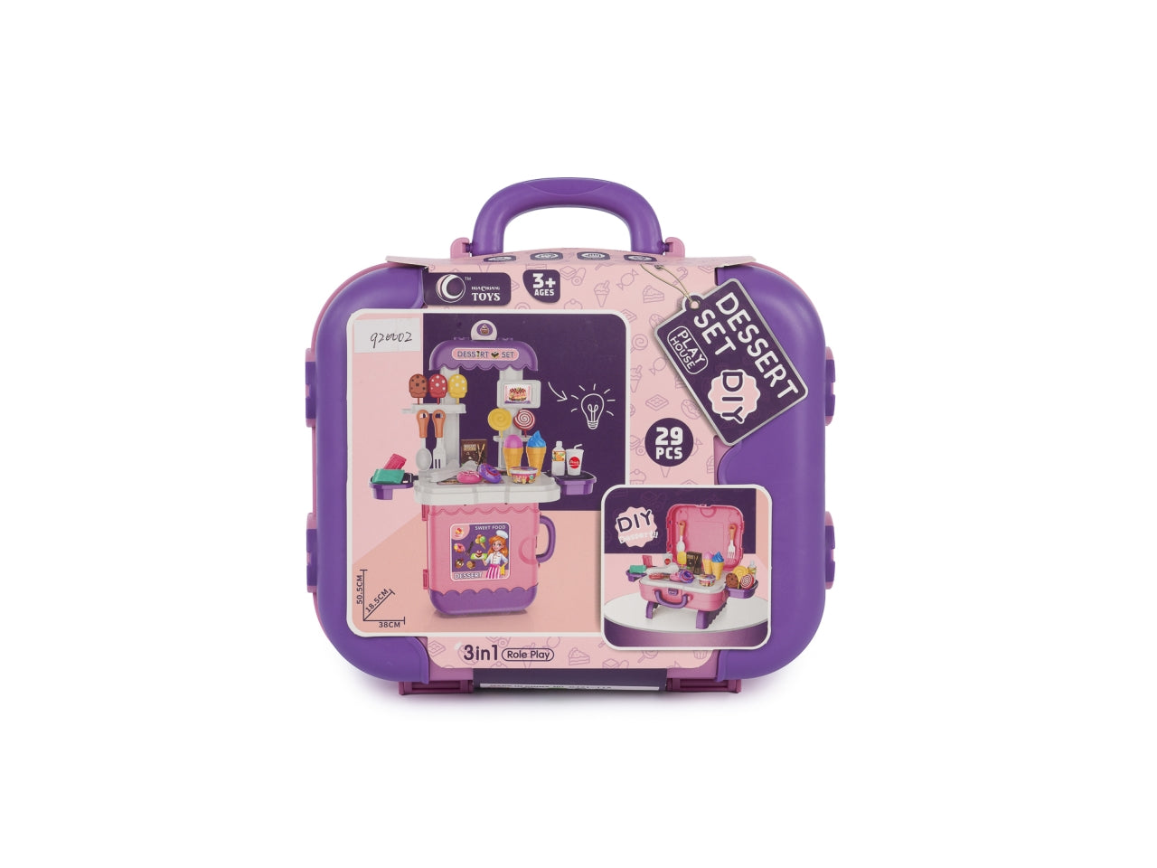 Valigetta gelateria con 29 accessori