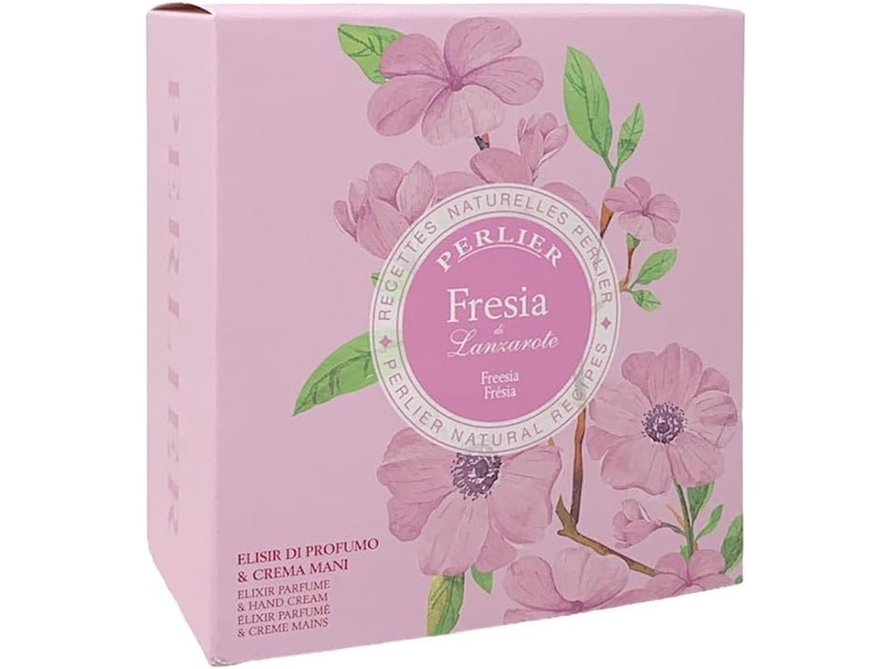 Perlier elisir 100ml + crema mani 100ml fresia coffre