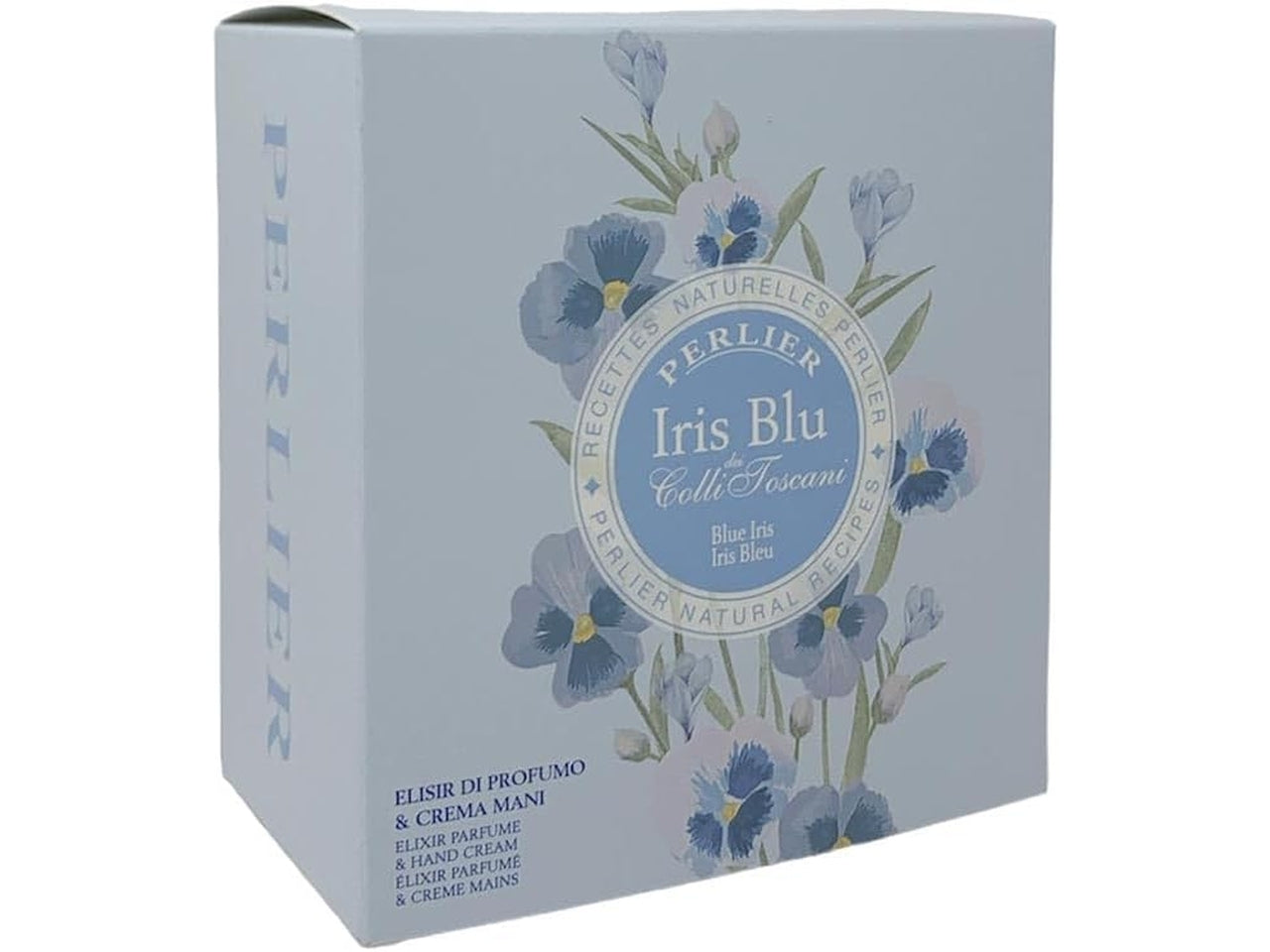 Perlier elisir 100ml + crema mani 100ml iris coffre