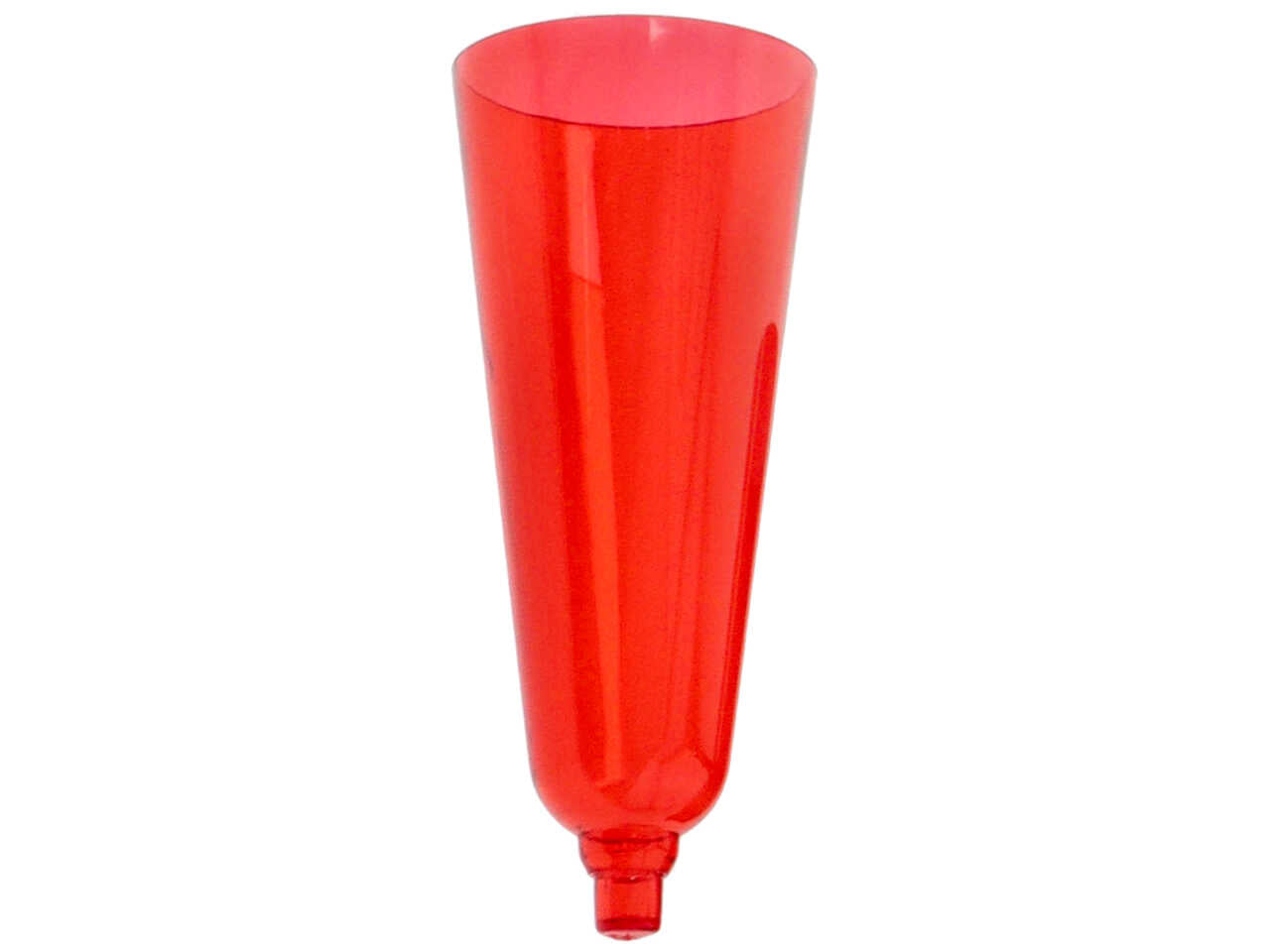 Flutes crystal rossi senza base 20 pezzi 60474
