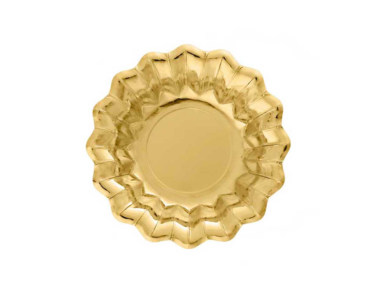 Sottopiatto 24cm 8 pezzi oro 63472