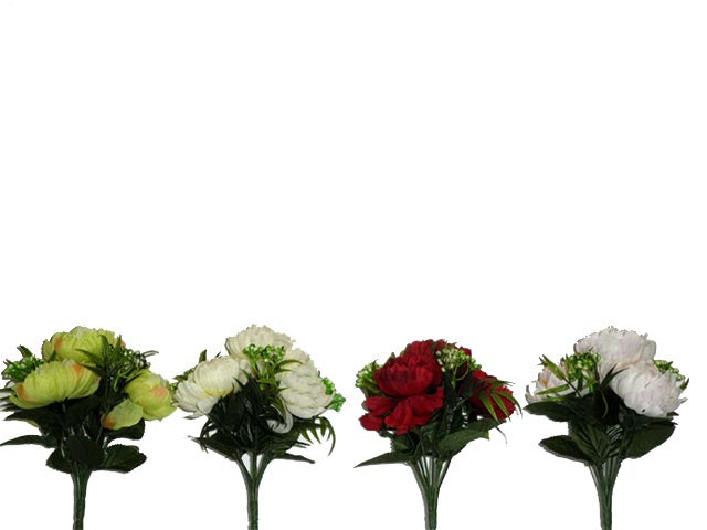 Mazzo peonie ass.25cm 1231