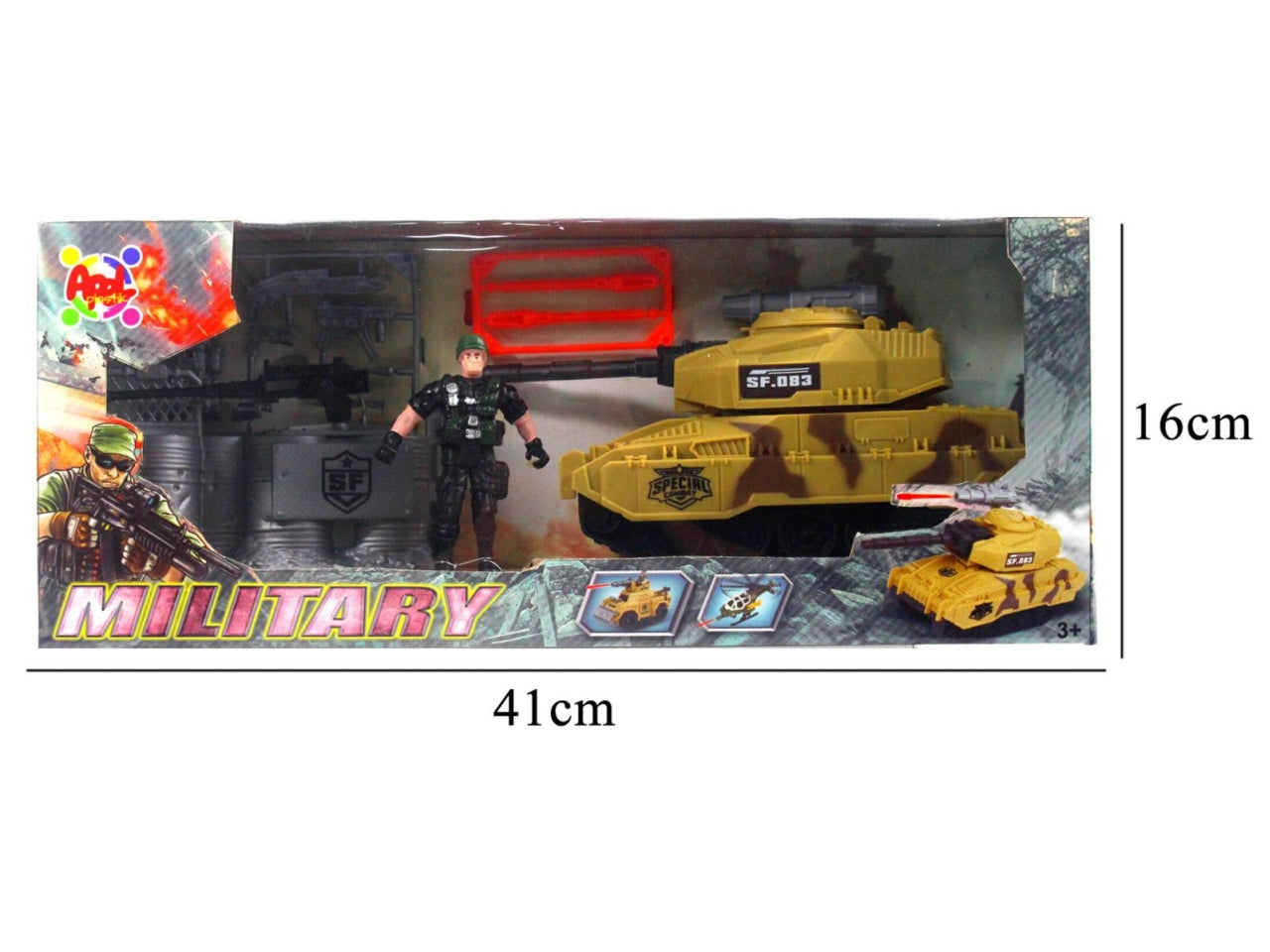 Set miliatry - disponibile in 3 assortimenti