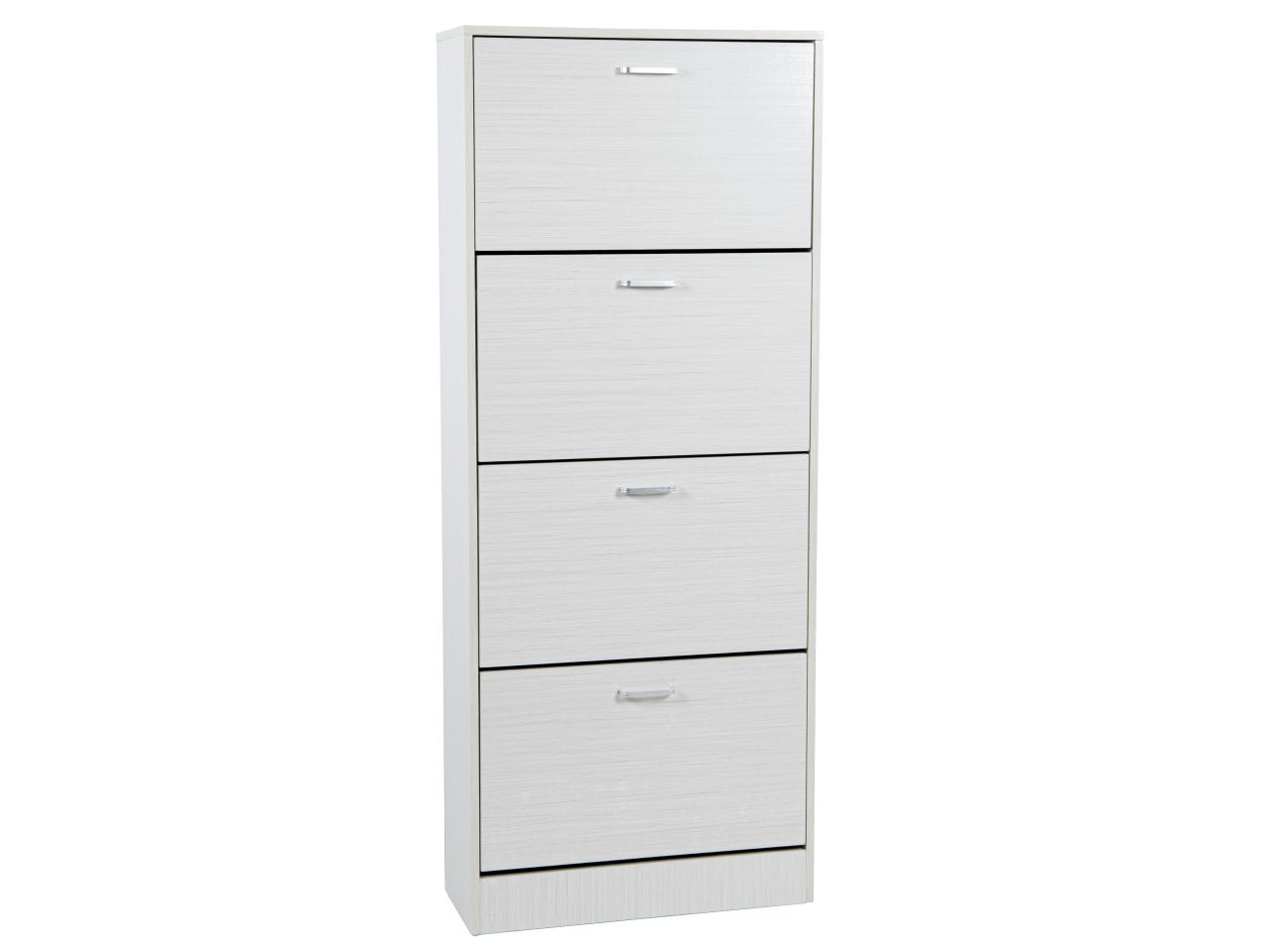 Scarpiera 4 ante 63x24x155 bianco