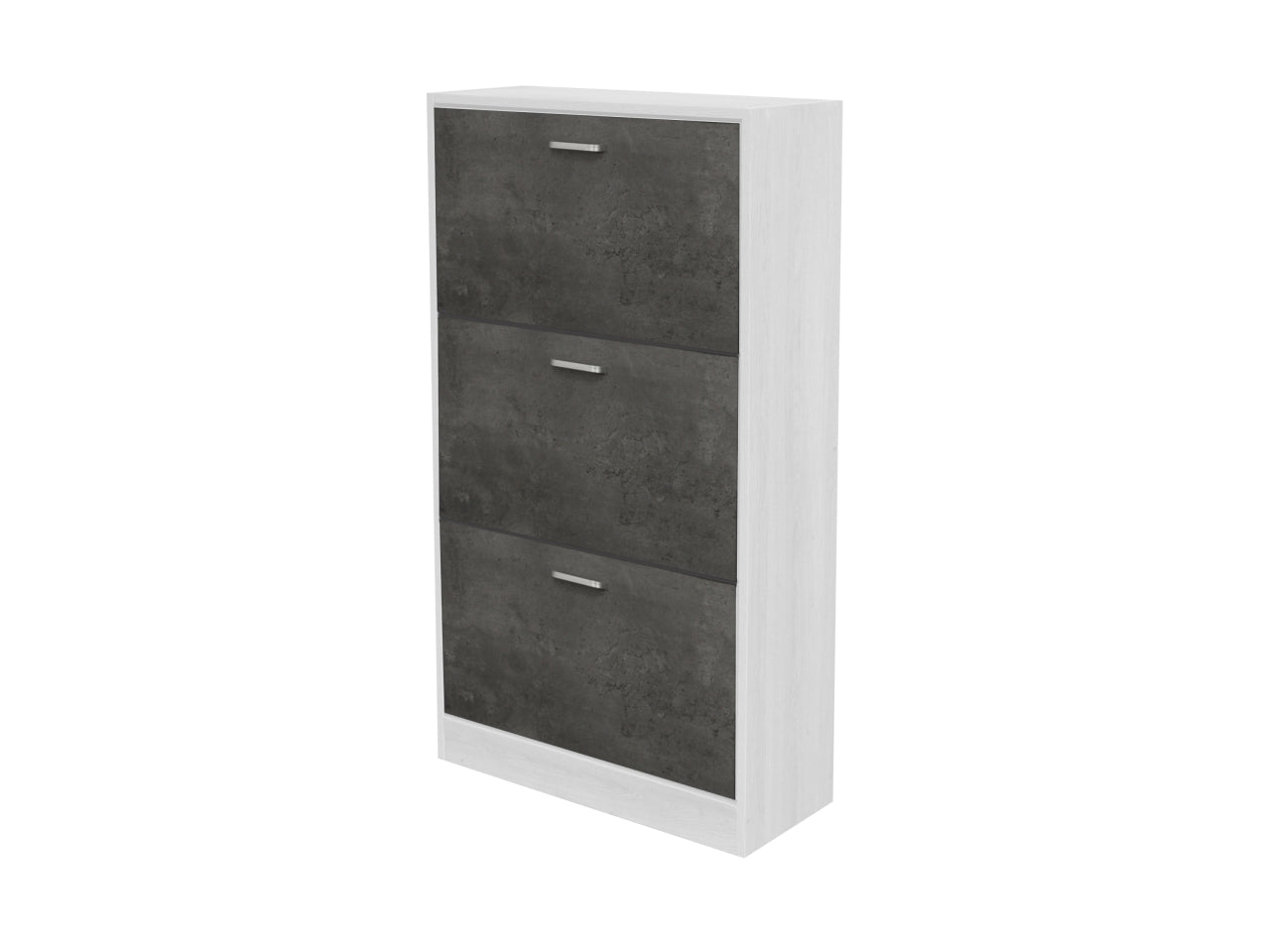 Scarpiera a 3 ante 60x24x115cm