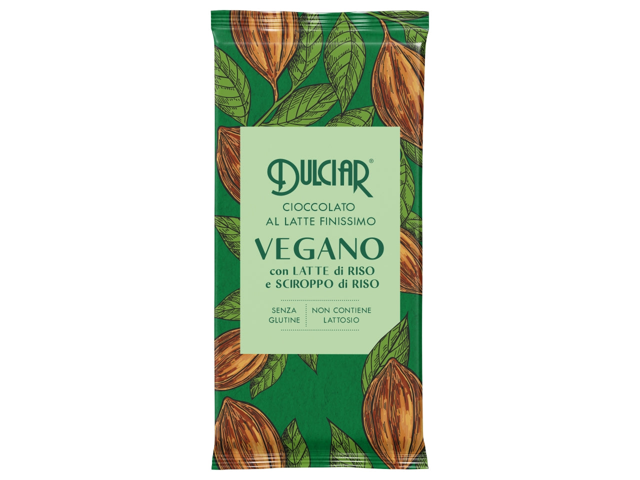 Tavoletta vegano cioccolato al latte 80g