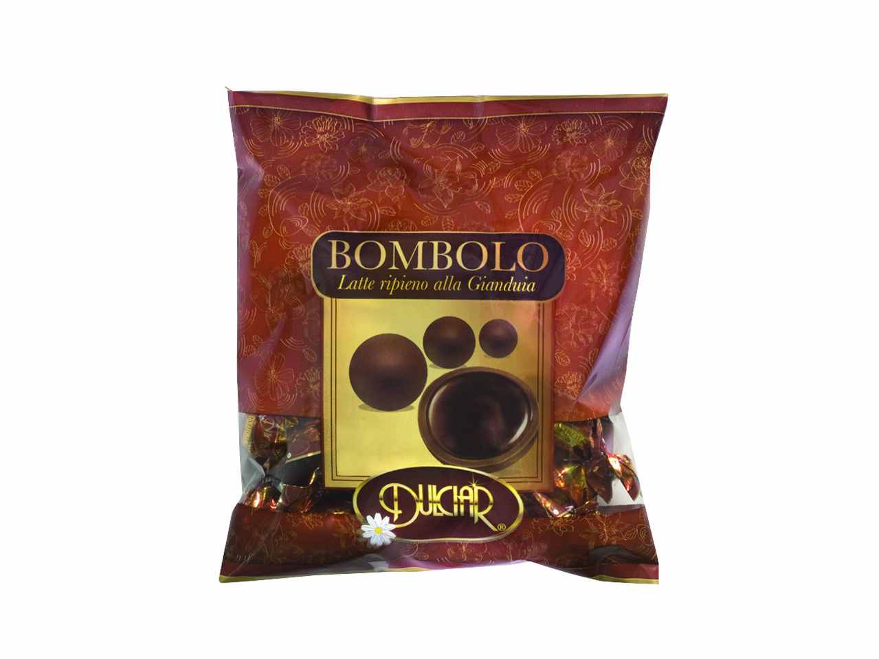 bombolo di cioccolato al latte ripieno alla gianduia 120grammi