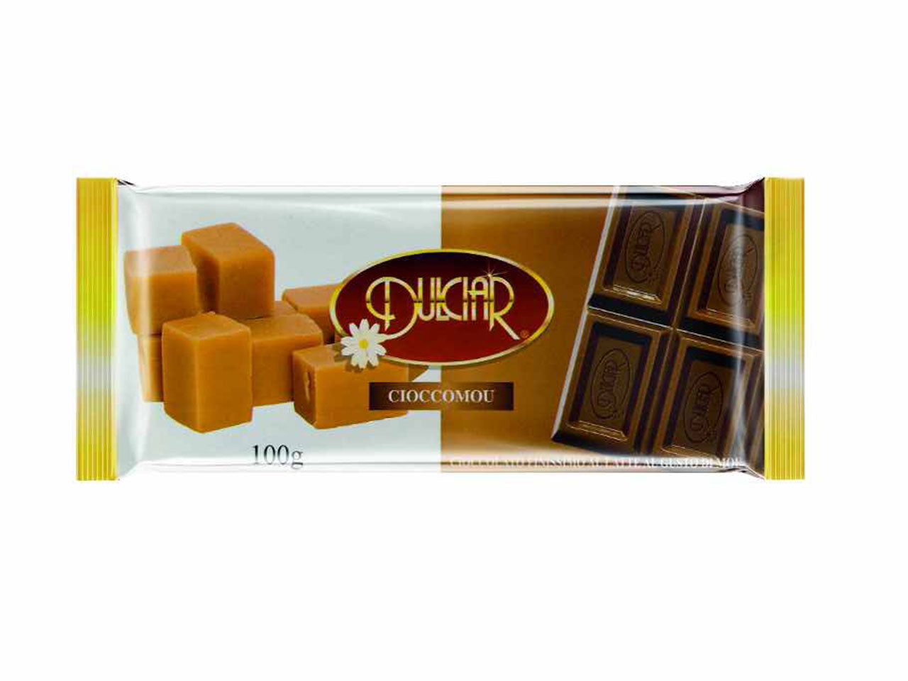 tavoletta di cioccolata di cioccomou 100 grammi
