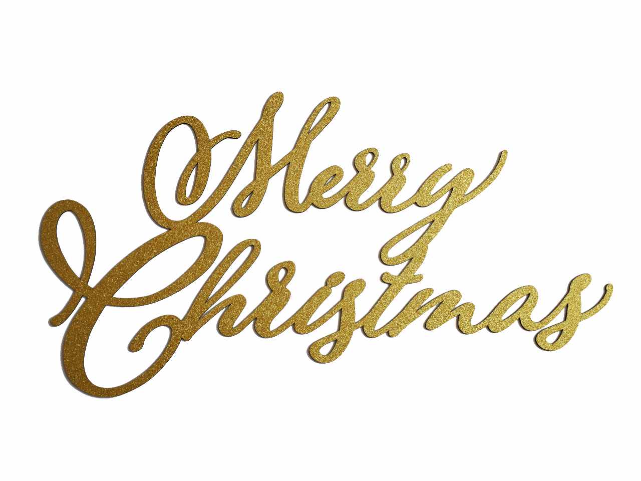 Scritta legno merry xmas oro 0008827904800139 $