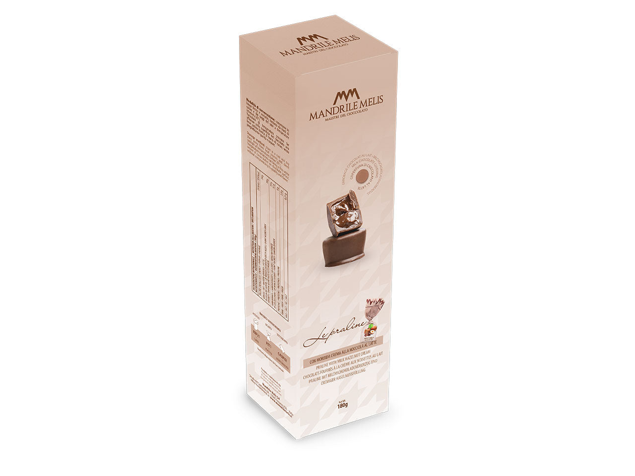 Pralina nocciola latte 180gr $