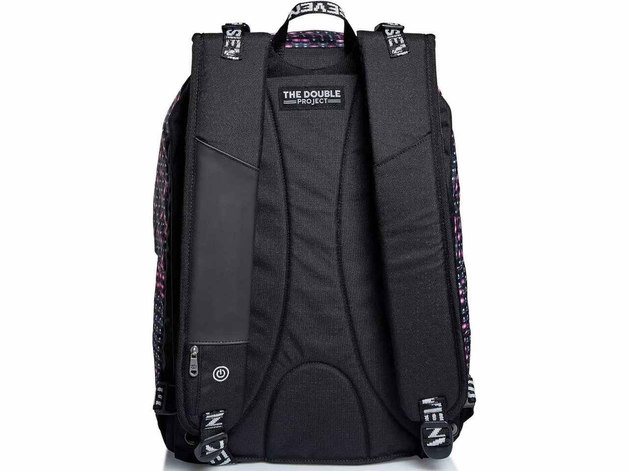 Seven reversible backpack ledwall