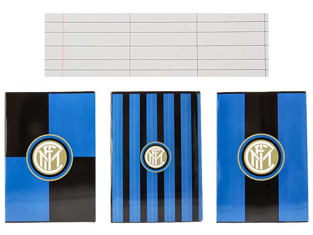 Quaderno Inter a4 maxi rigatura a - la confezione comprende 10 quaderni - assortiti