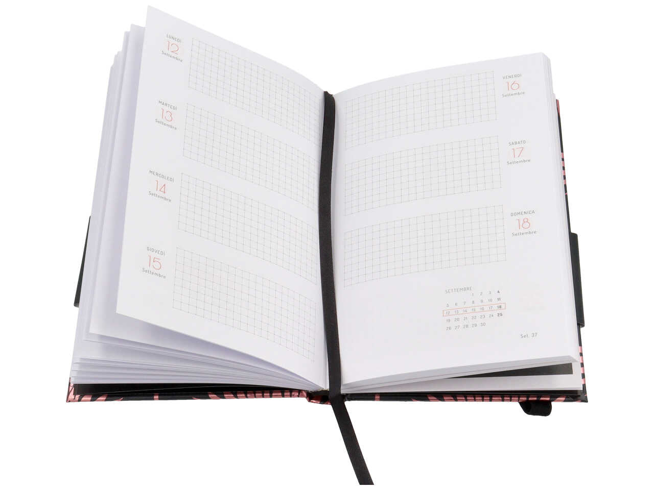 Agenda settimanale 12 mesi