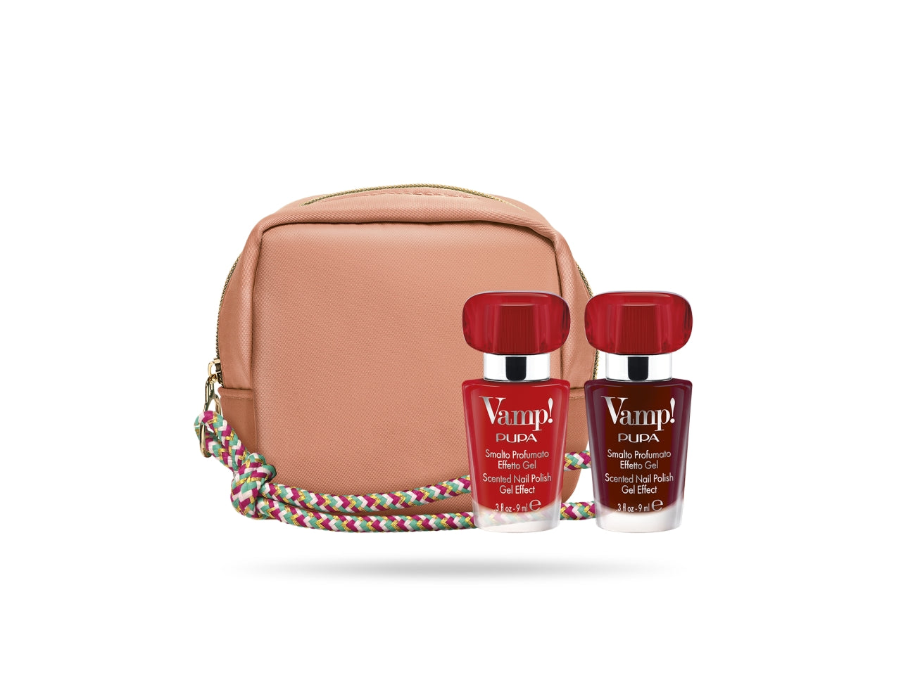 Pupa kit vamp! nail polish 2 smalti da 9ml n.01