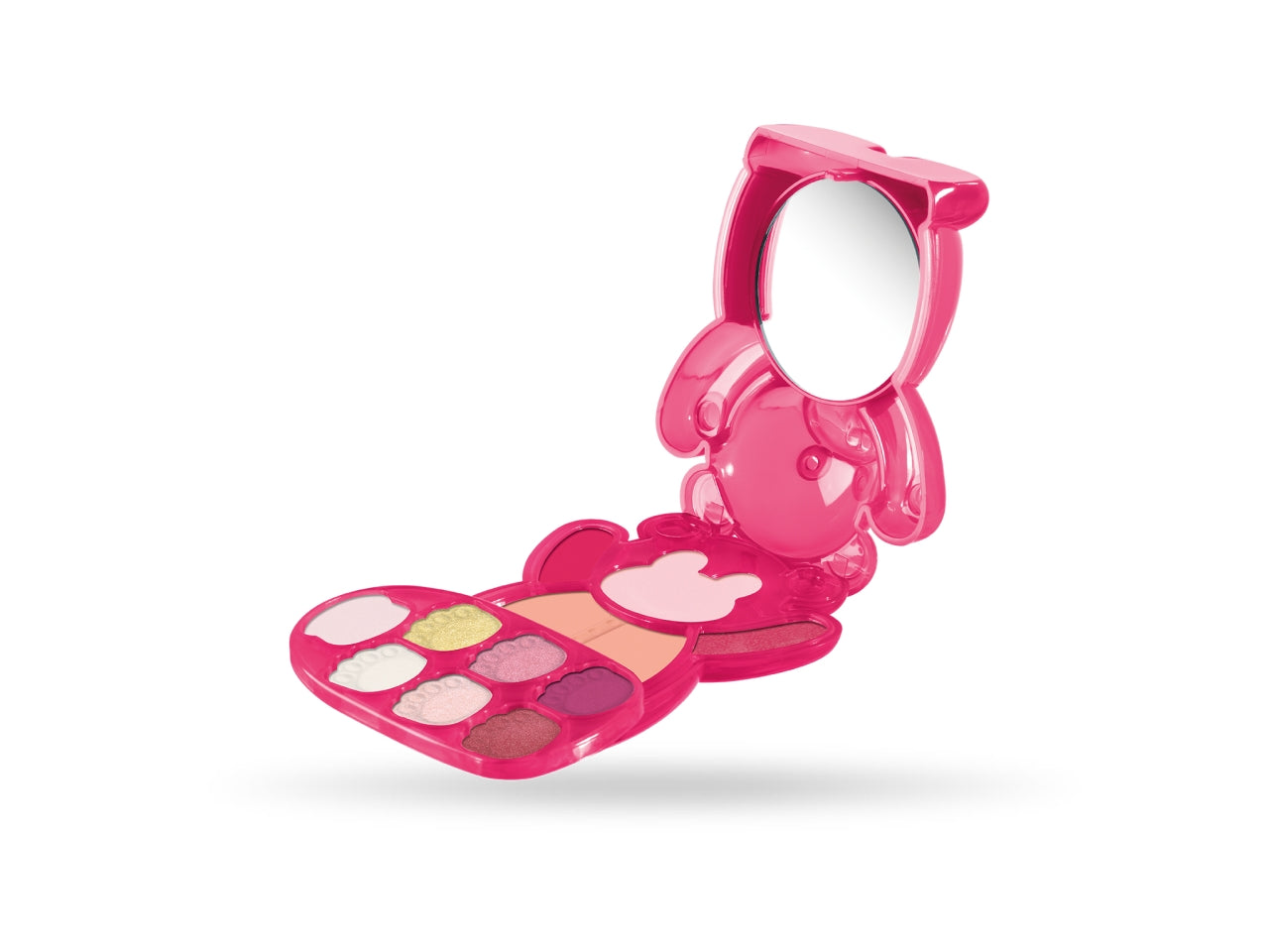 Trousse happy bear - fuchsia