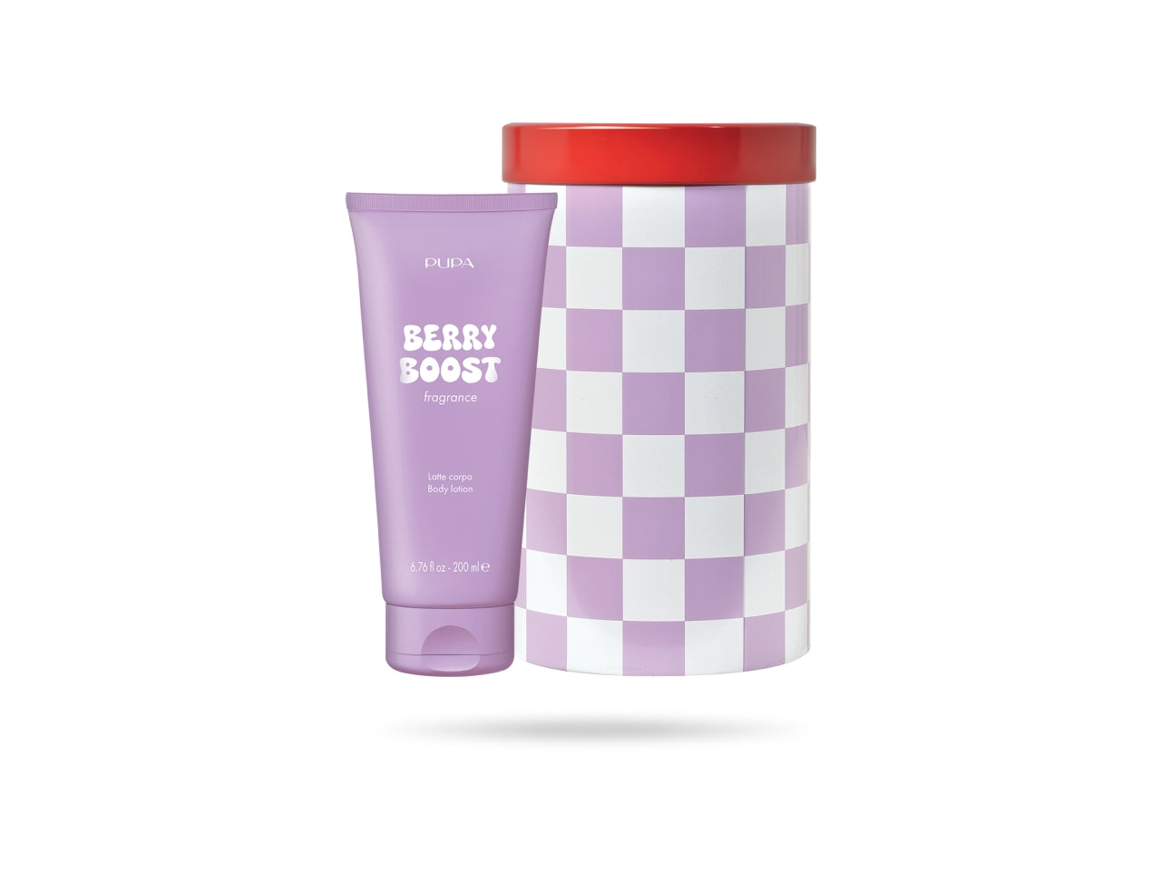 Pupa happybox latte corpo 200ml berry boost